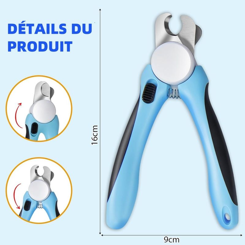 Pet Planet Ciseaux À Ongles Pour Chien Et Chat Avec Lime À Ongles