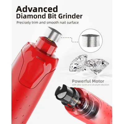 Lime à ongle pour chiens et chats - Silencieux (45 DB) 6 vitesses