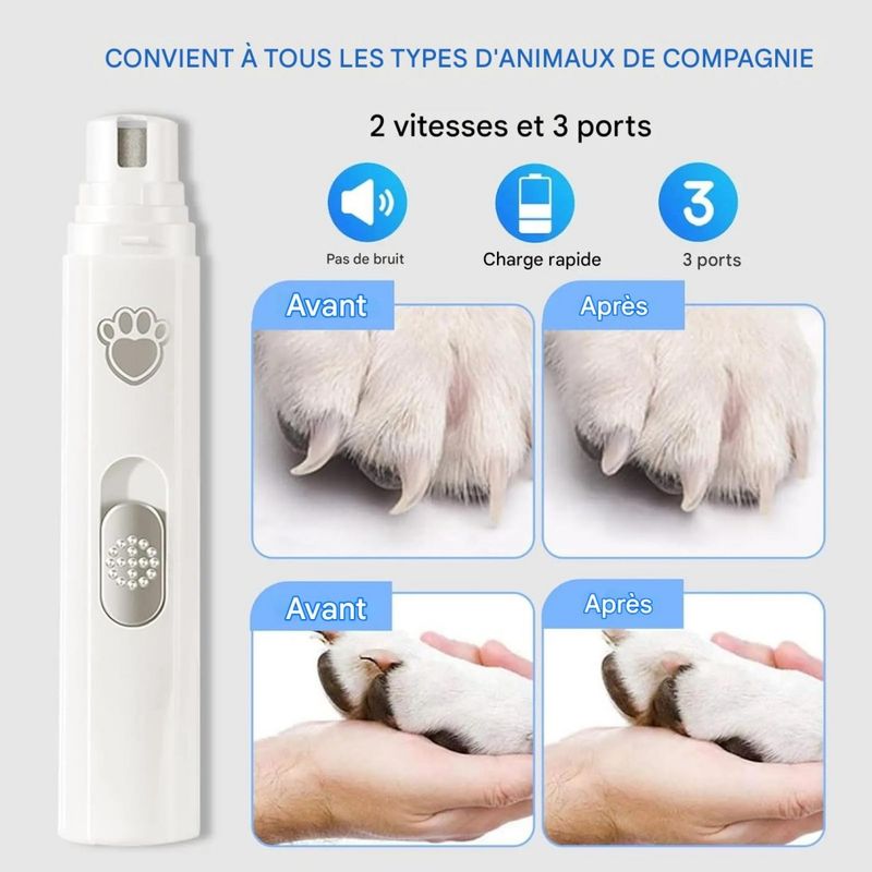 Pet Planet Broyeur À Ongles Ciseaux À Ongles Pour chien