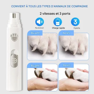 Pet Planet Broyeur À Ongles Ciseaux À Ongles Pour chien