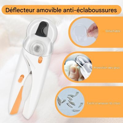 Pet Planet Coupe - Ongles Pour Chien et Chat Avec Éclairage LED