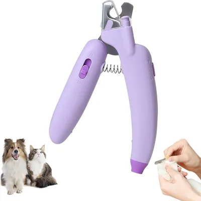 Petopia Ciseaux pour ongles de animaux en forme de banane avec lumière Petopia Ciseaux pour ongles de animaux en forme de banane avec lumière