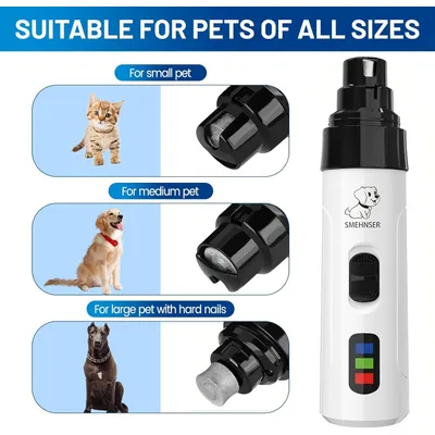 ZenPets Moulin à ongles électrique pour animaux