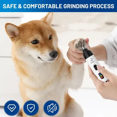 ZenPets Moulin à ongles électrique pour animaux