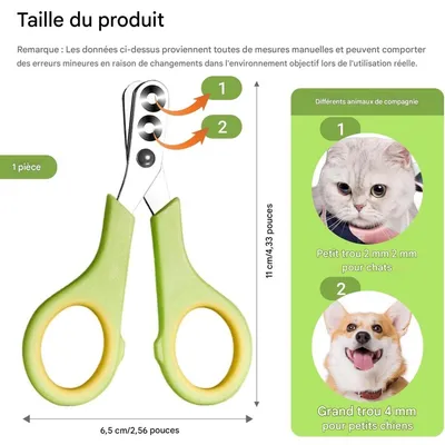 Pet Planet Ciseaux À Ongles Pour Chien Chat Et Lapin