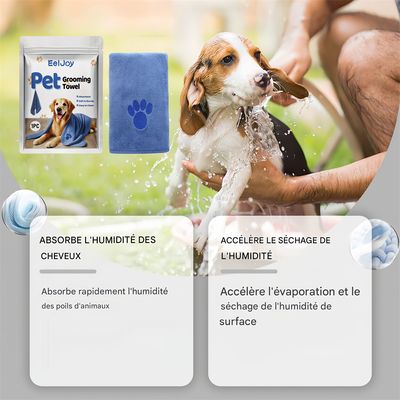Pet Planet Serviette en microfibres pour animaux de compagnie
