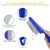 UAMLY Peigne anti-puces pour chat et chien, dents métalliques