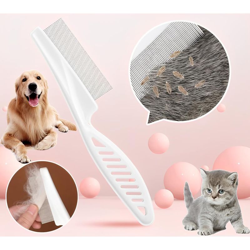 UAMLY Peigne anti-puces pour chiens et chats