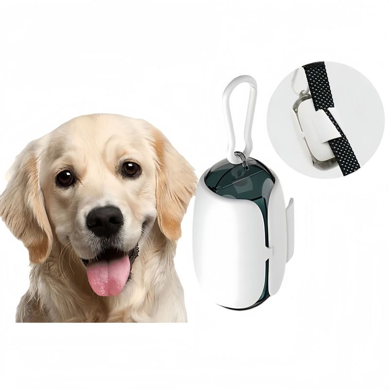 Distributeur De Sacs à Crottes Pour Chien - Porte-sacs Pratique Pour Promenades - Résistant Et étanche - 6