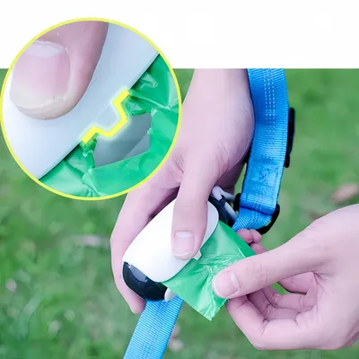 FurryFusion Distributeur de sacs à crottes pour chien  Space Capsule