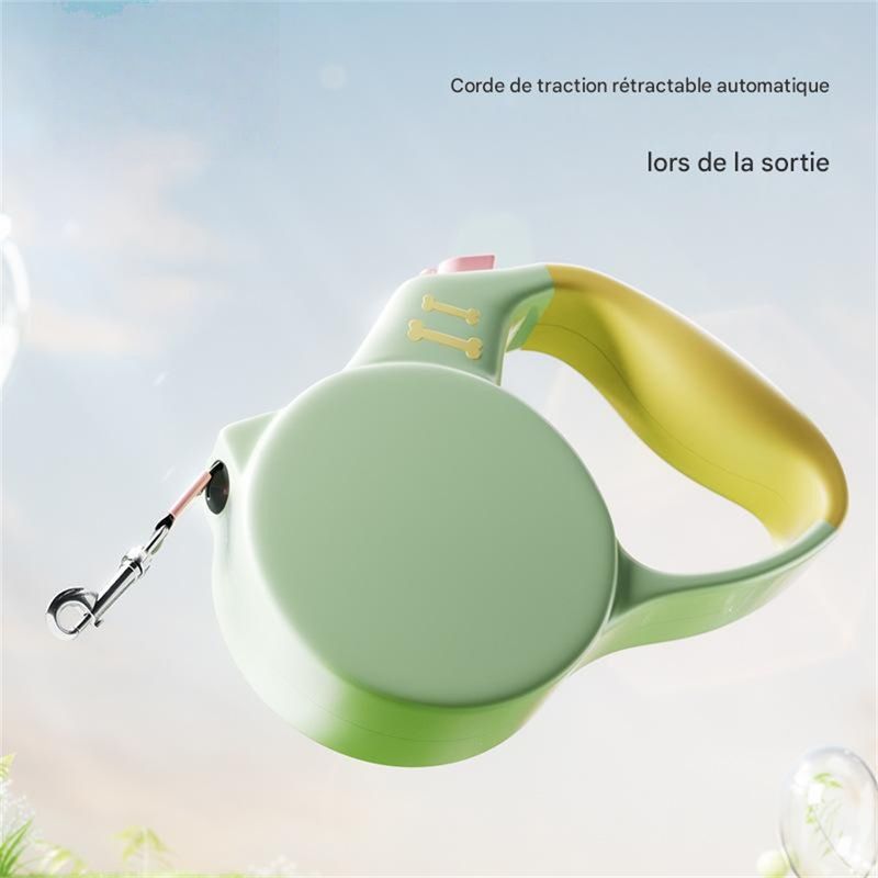 Petopia Corde de traction pour chiens à rétraction automatique
