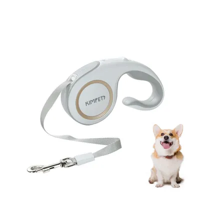 Petopia Corde de traction rétractable de 5m pour chiens et chats Petopia Corde de traction rétractable de 5m pour chiens et chats