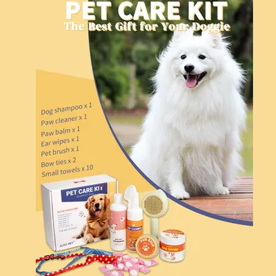 IntiMeg Kit de toilettage et de nettoyage pour chiens et chats