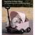 Poussette pour chiens et chats - Pliable, portable, avec auvent