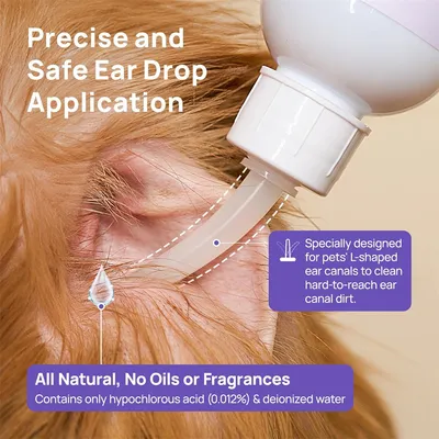 IntiMeg Nettoyant pour oreilles de chiens et chats