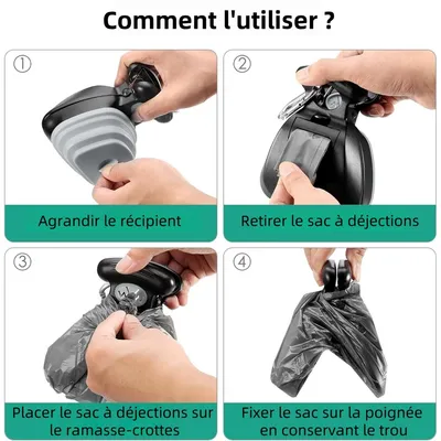 Pet Planet Pet Pooper Scooper Pour Chien et Chat