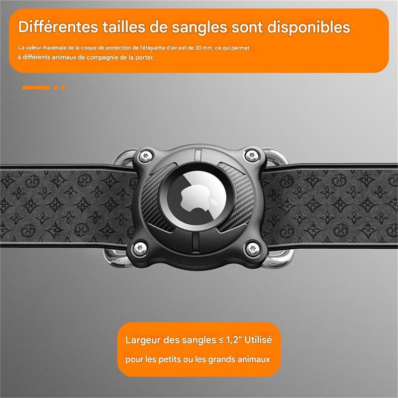 IntiMeg Collier Airtag pour Chien