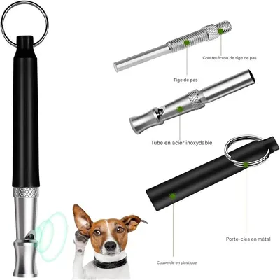 IntiMeg Sifflet et clicker pour dressage de chien