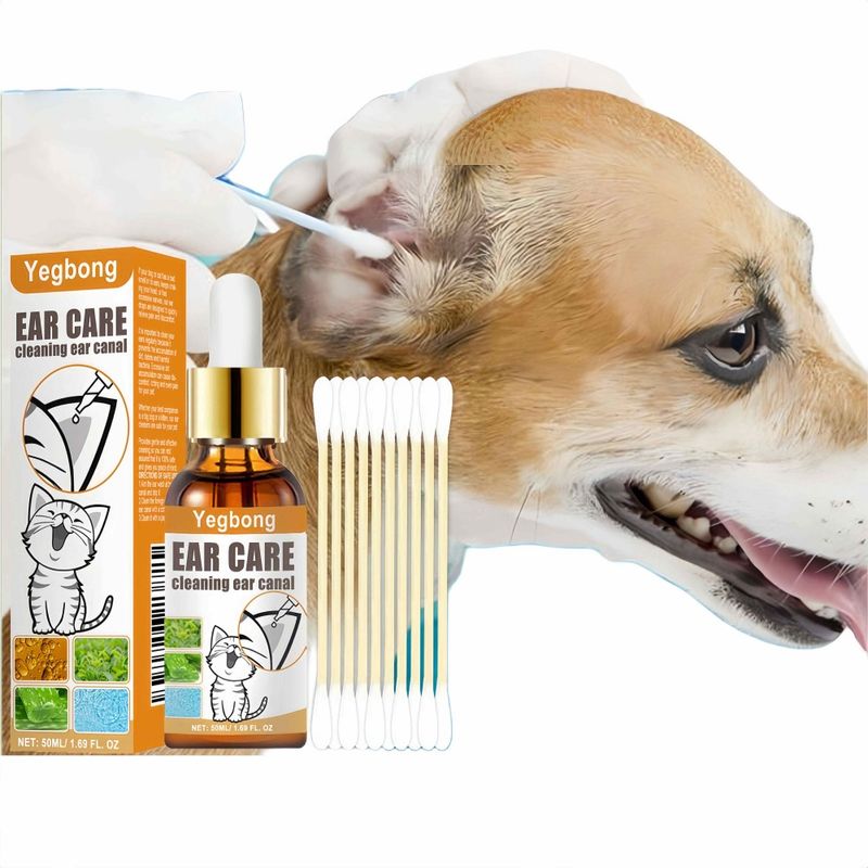 FurryFusion Liquide pour nettoyer les oreilles des animaux