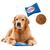 Pet Planet Jouet biscuit en peluche pour chien