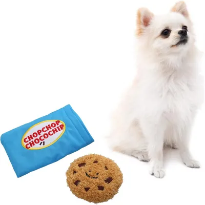 Pet Planet Jouet biscuit en peluche pour chien