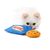 Pet Planet Jouet biscuit en peluche pour chien