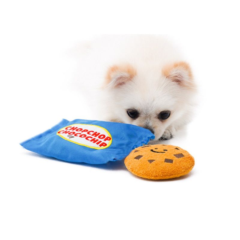Pet Planet Jouet biscuit en peluche pour chien