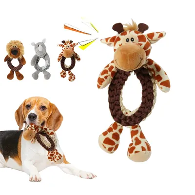 IntiMeg Jouet de Tresse en Corde pour Chien IntiMeg Jouet de Tresse en Corde pour Chien