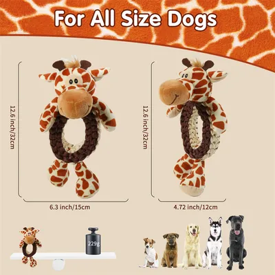 IntiMeg Jouet de Tresse en Corde pour Chien