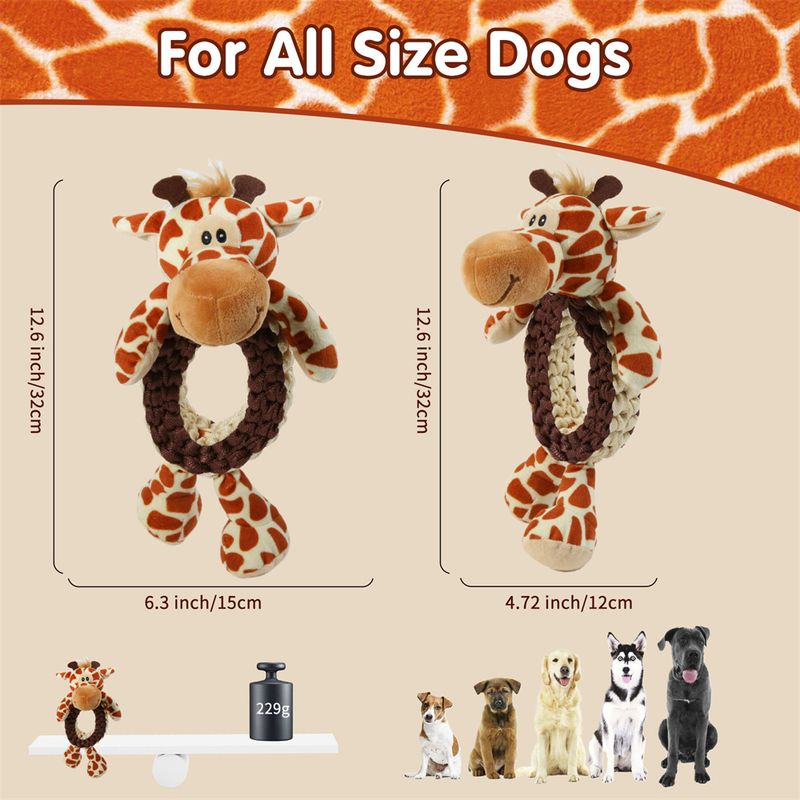 IntiMeg Jouet de Tresse en Corde pour Chien