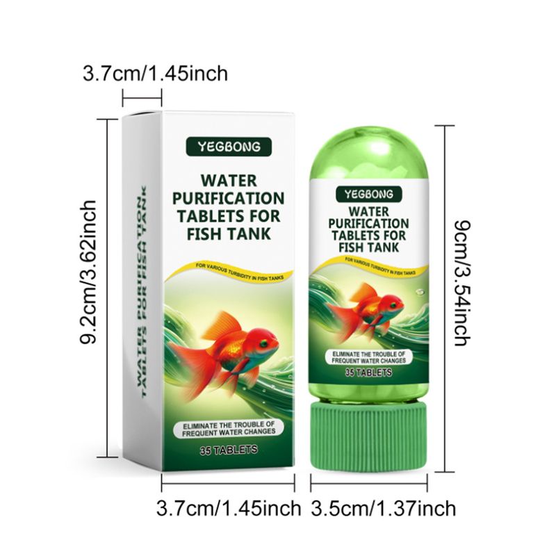 Pet Planet Pastilles de purification d'eau pour aquarium