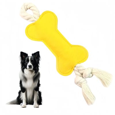 Pet Planet Jouet en feutre en forme d'os pour chiens 2 articles