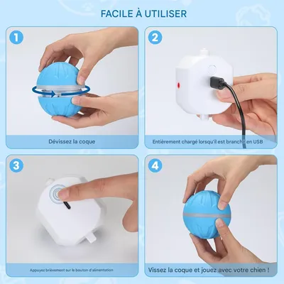 IntiMeg Balles pour chien avec lumière LED