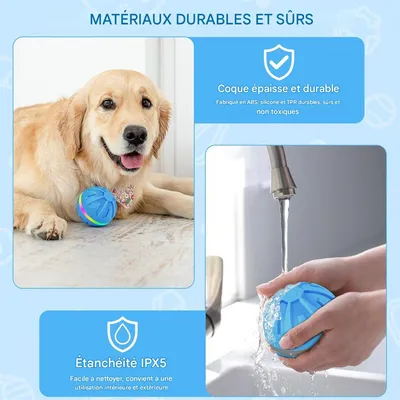 IntiMeg Balles pour chien avec lumière LED