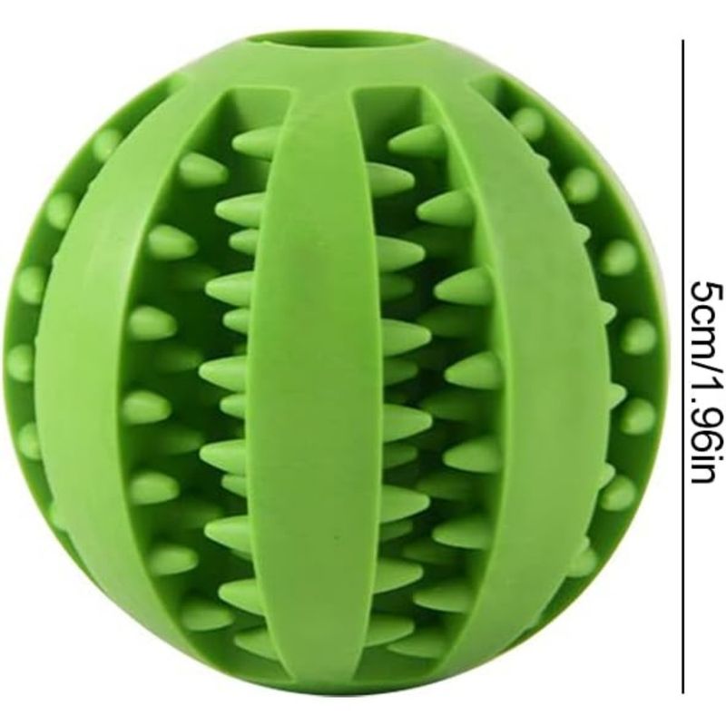 Pet Planet 4 Pièces Balles Friandises Caoutchouc Naturel Chien