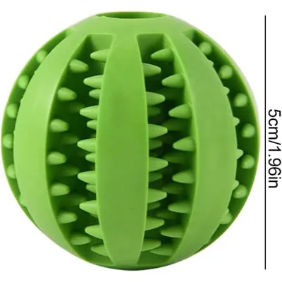 Pet Planet 4 Pièces Balles Friandises Caoutchouc Naturel Chien