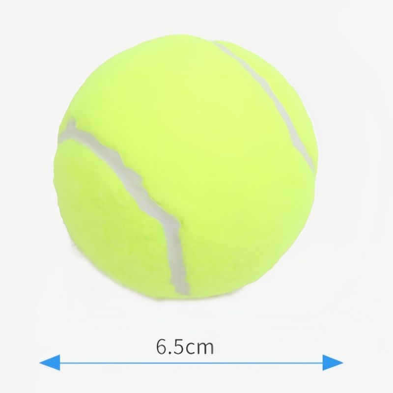 FurryFusion Lot de 3 balles de tennis extensibles pour chien