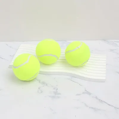 FurryFusion Lot de 3 balles de tennis extensibles pour chien