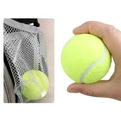 FurryFusion Lot de 3 balles de tennis extensibles pour chien