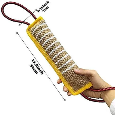 IntiMeg Bâton à mordre en jute pour chien