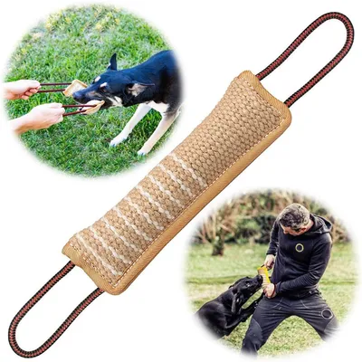 IntiMeg Bâton à mordre en jute pour chien
