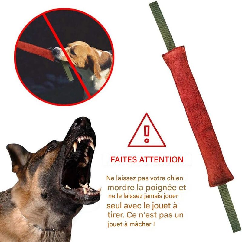 IntiMeg Bâton à mâcher pour chien peau de vache