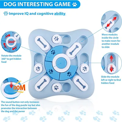 IntiMeg Jeu d'Intelligence pour Chiens