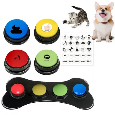 Pet Planet Boutons de communication pour chiens