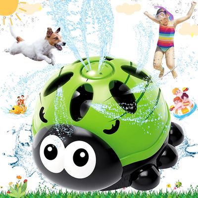 Jouet d'arrosage aquatique rotatif - Portable, pour chiens