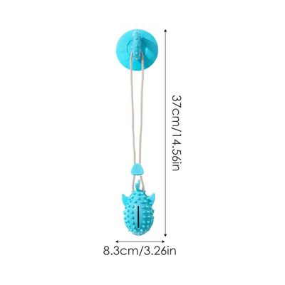 Petopia Jouet pour chien - ballon à friandises et sandale à ventouses
