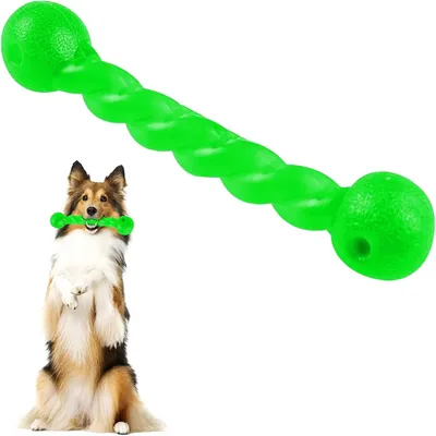 IntiMeg Jouet en caoutchouc spirale pour chien IntiMeg Jouet en caoutchouc spirale pour chien