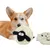 FurryFusion Jouet en peluche pour chien mouton