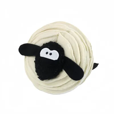 FurryFusion Jouet en peluche pour chien mouton