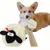 FurryFusion Jouet en peluche pour chien mouton